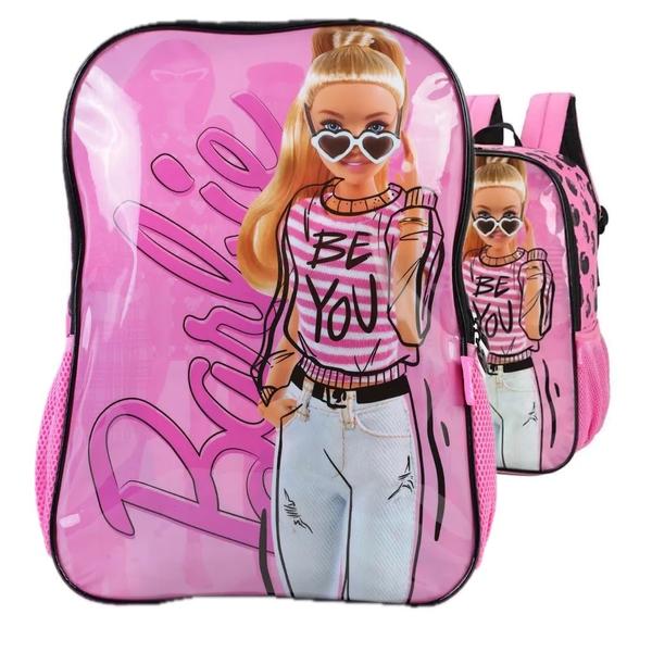 Imagem de Mochila Infantil Escolar Barbie Original com Alça MM0070