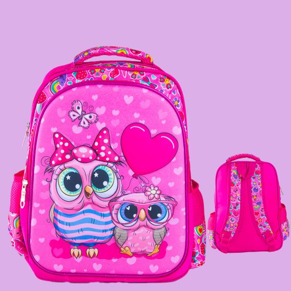 Imagem de Mochila Infantil Escolar Bolsa Infantil Menina Passeio Resistente Impermeável