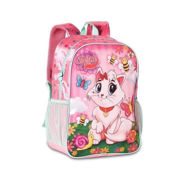 Imagem de Mochila Infantil Escolar Costa Gatinha Nini Clio