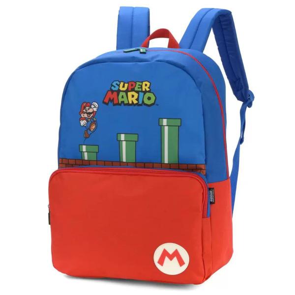 Imagem de Mochila Infantil Escolar de Costas Super Mário Bros Infantil