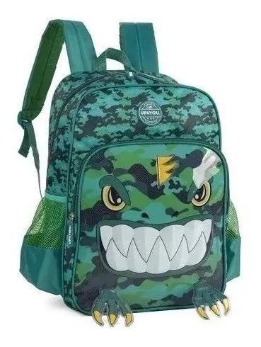 Imagem de Mochila Infantil Escolar Dinossauro Costas Meninos G Up4you