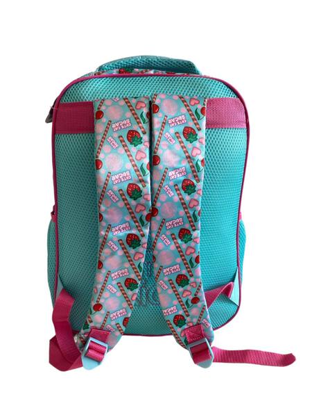 Imagem de Mochila Infantil Escolar Gata Gatinha 3d Costas G + Estojo