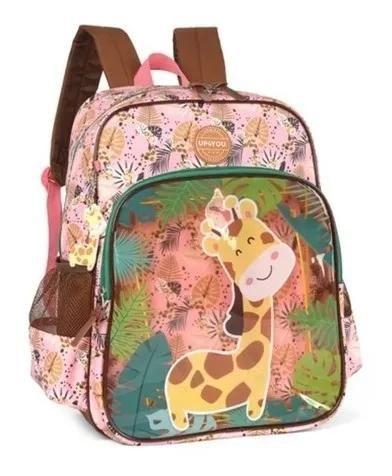 Imagem de Mochila Infantil Escolar Girafa Girafinha Costas G Up4you