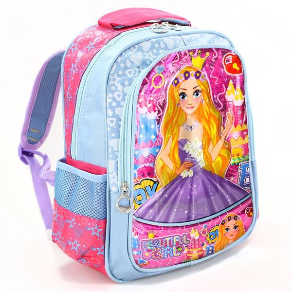 Imagem de Mochila Infantil Escolar Menina Bolsa de Costas Resistente