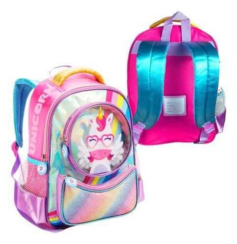 Imagem de Mochila Infantil Escolar Menina E Menino Costa