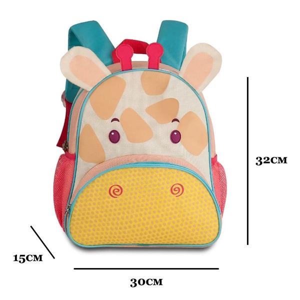 Imagem de Mochila Infantil Escolar Passeio Costas - Girafinha - Clio