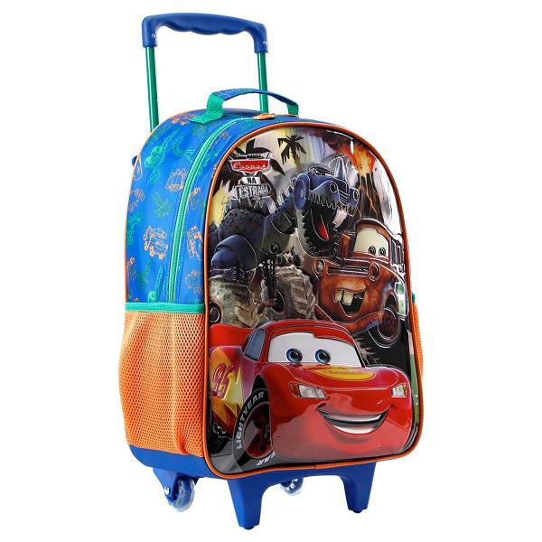 Imagem de Mochila Infantil Escolar Rodinhas Carros R Xeryus