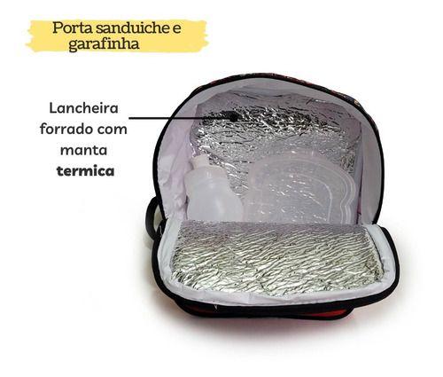 Imagem de Mochila Infantil Homem Aranha C/ Rodinha  Kit Completo