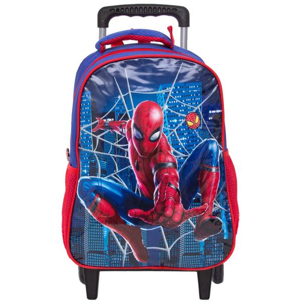 Mochila Infantil Homem Aranha Spider Man 3D Rodinha - TOYS 2U Imagem de Mochila Infantil Homem Aranha Spider Man 3D Rodinha