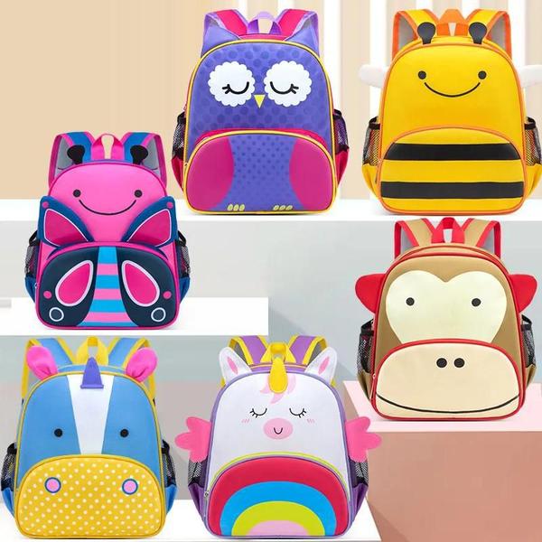 Imagem de Mochila Infantil Impermeavel Menino Menina De Costa