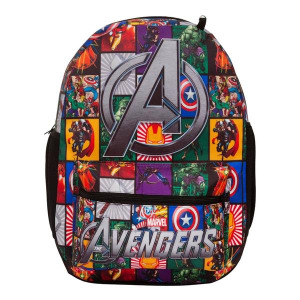 Imagem de Mochila Infantil Masculina Avengers Costas Juvenil Grande