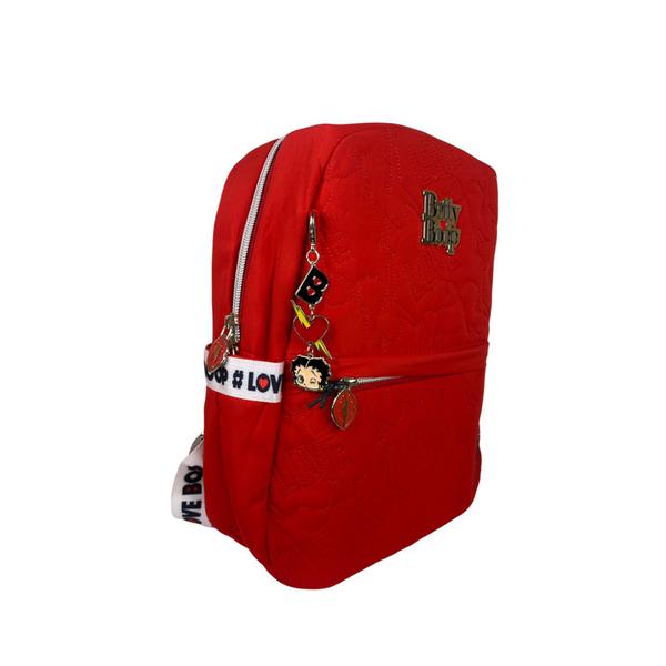 Imagem de Mochila Infantil Meninas + Chaveiro Personalizado Betty Boop 2307