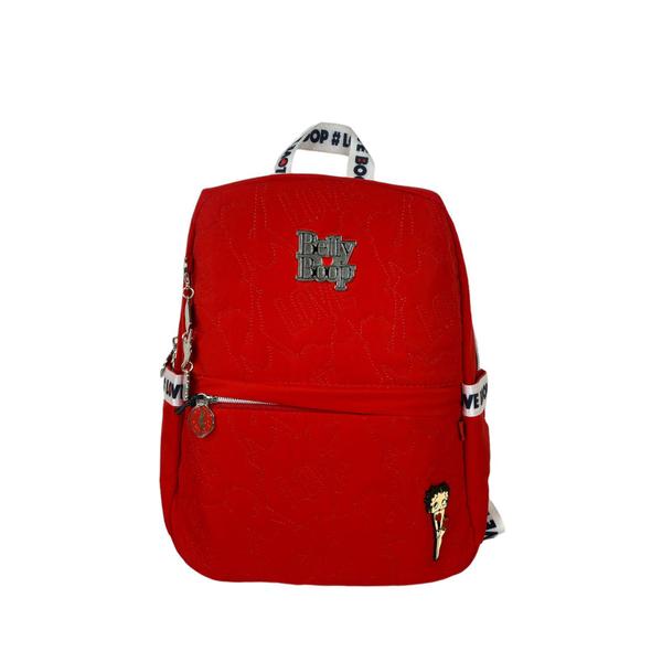 Imagem de Mochila Infantil Meninas + Chaveiro Personalizado Betty Boop 2307