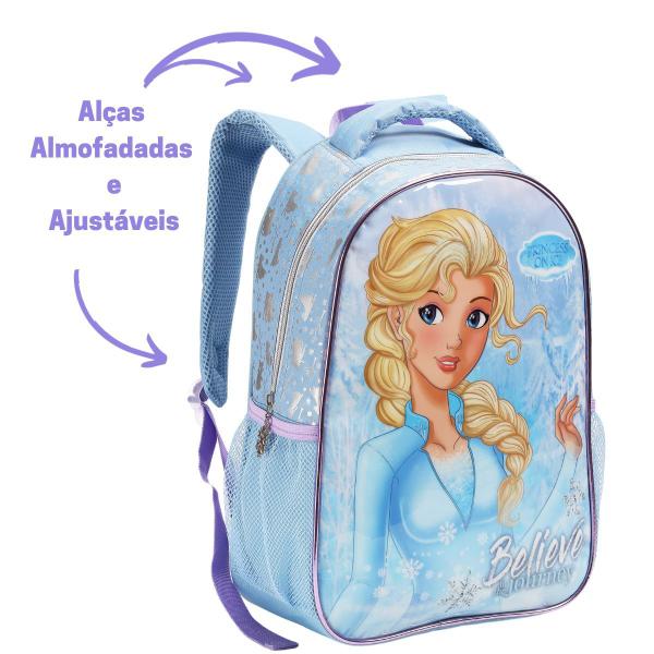 Imagem de Mochila Infantil Meninas Princesas De Costas Escolar