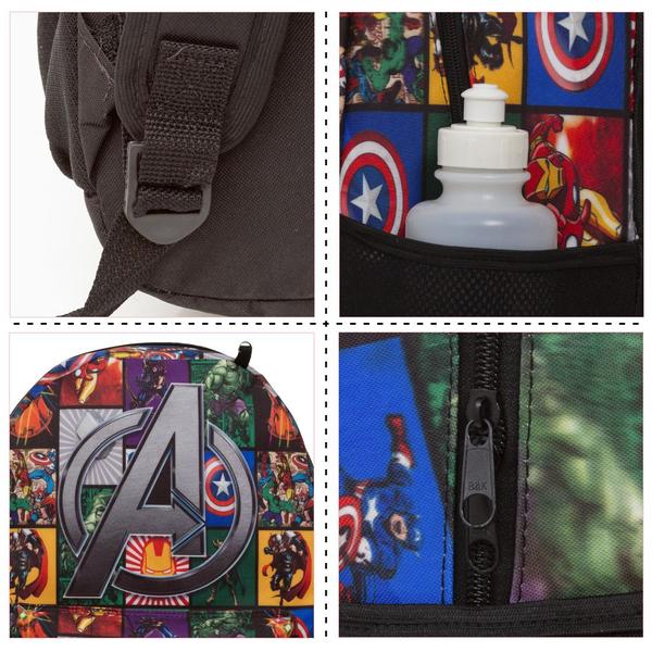 Imagem de Mochila Infantil Menino Avengers Heróis Costa Envio Imediato