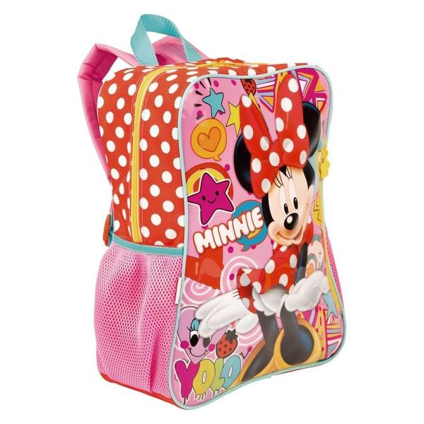 Imagem de Mochila Infantil Minnie 19M Escolar Meninas Costas Tam G