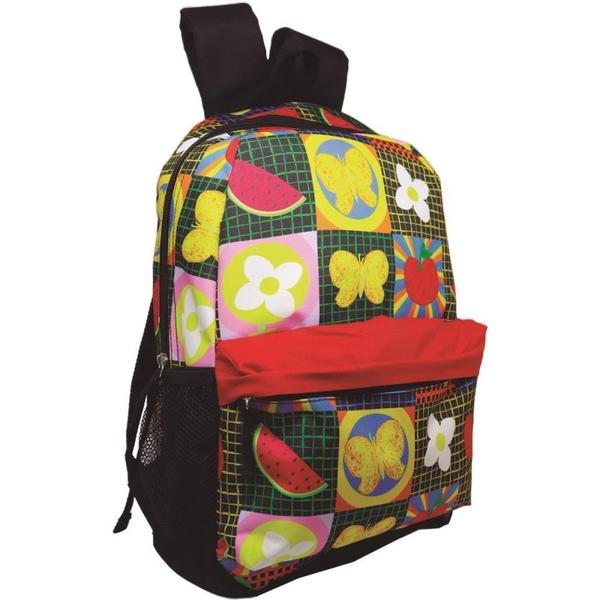 Imagem de Mochila Infantil Patchwork Estampada MD