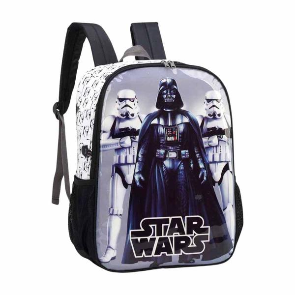 Imagem de Mochila Infantil Star Wars Branco Is38161st Luxcel - Un