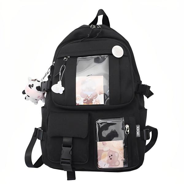 Imagem de Mochila Infantil Top Resistente C/ Bolso Anti Furto e Separadores Espaçosa Compacta Semi Resistente Á Águá Alto Padrão