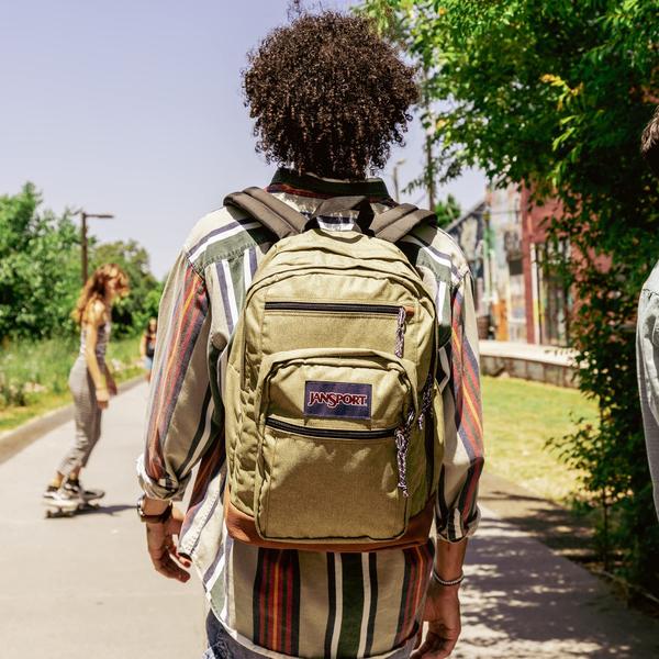 Imagem de Mochila JanSport Cool com capa para laptop de 15 polegadas preta