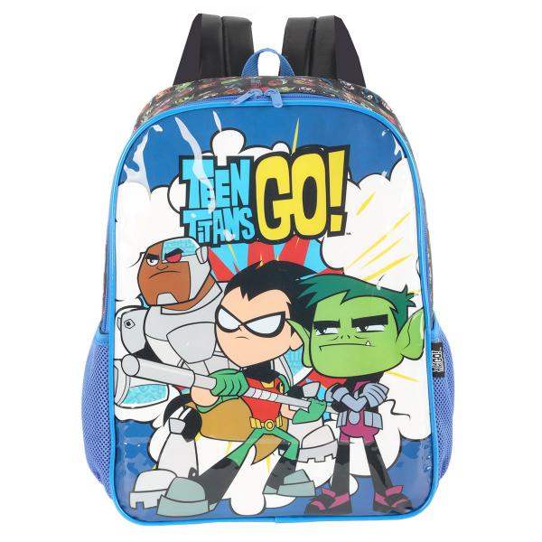 Imagem de Mochila Jovens Titans Escolar Infantil Teen Titans Go Azul IS411251TG - AZUL