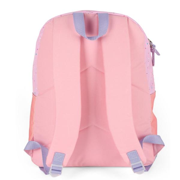 Imagem de Mochila Juvenil Escolar Notebook Costas Gatinha Rosa Up4you