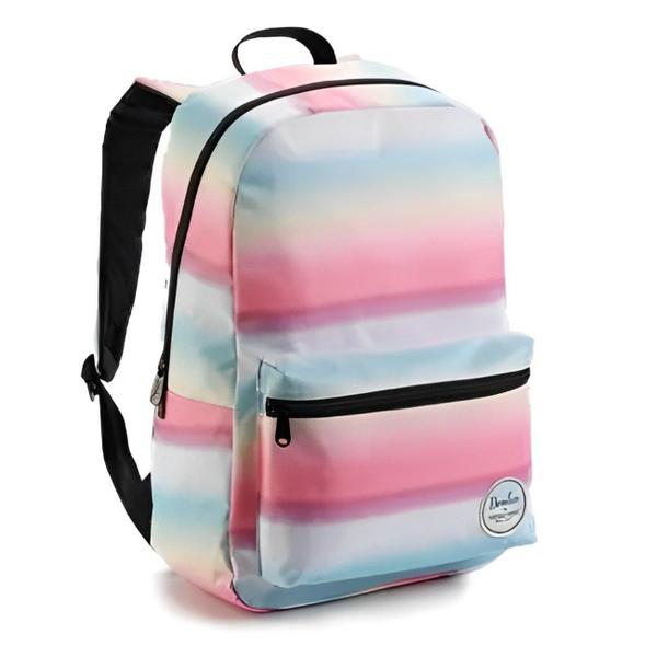 Imagem de Mochila juvenil feminina escolar estampada