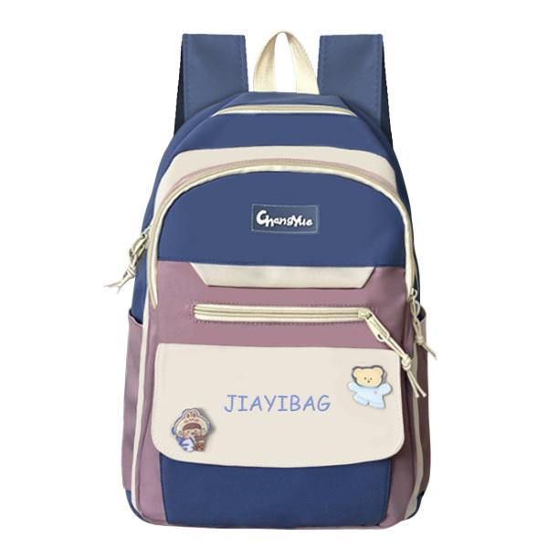 Imagem de Mochila Juvenil Infantil Anti Roubo Oferta Casual Barata Top Elegante Moderna Impermeável Passeio Cursinho Vestibular