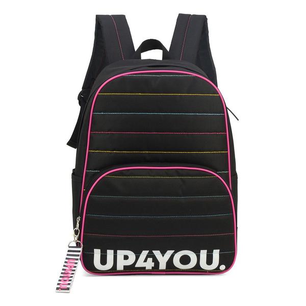 Imagem de Mochila Juvenil Luxcel Up4you Preta - MS46358