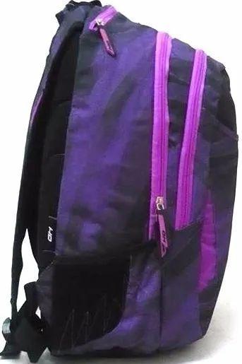 Imagem de Mochila Juvenil Notebook Hd Esportiva Costas Tam G Roxo