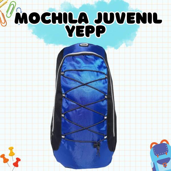 Imagem de Mochila Juvenil Reforçada De Costas Feita Em Poliéster Duas Repartição YEPP