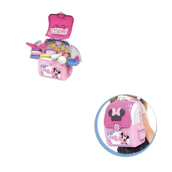 Imagem de Mochila kit Play Set Minnie Medico Multikids BR1297