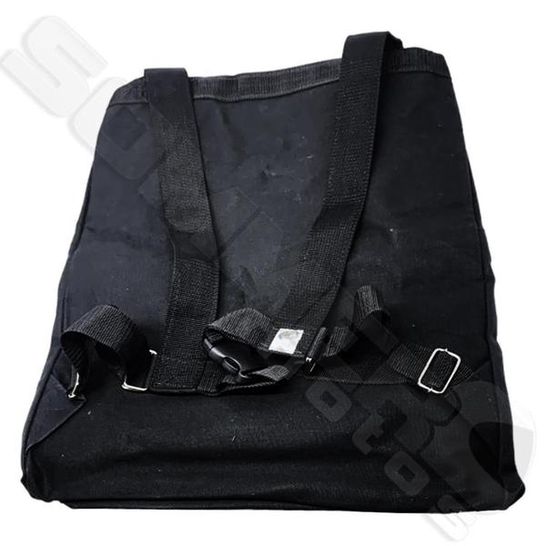 Imagem de Mochila Lanche Piracapas Nylon 45L Preta/Verm