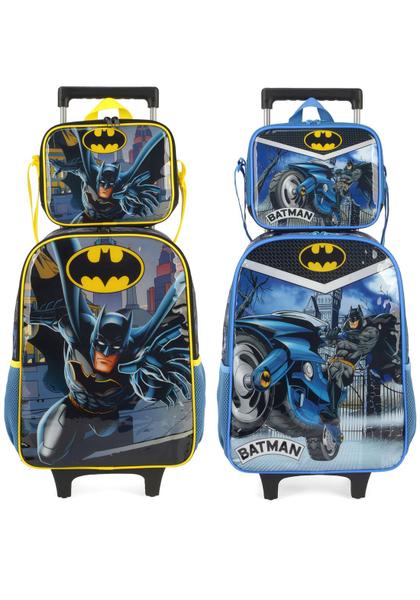 Imagem de Mochila Lancheira Escolar Infantil Batman Luxcel IC37922BM