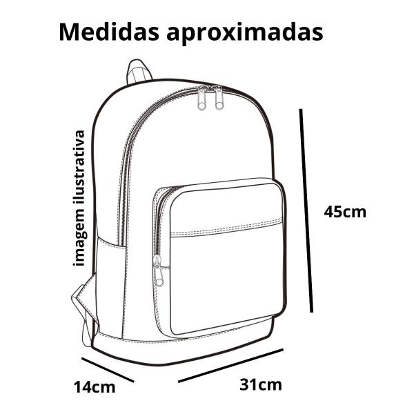 Imagem de Mochila laptop polo king preto mn51587pk