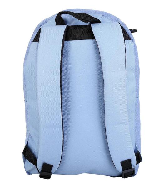 Imagem de Mochila Lisa Com Bolso Frontal Yins Azul