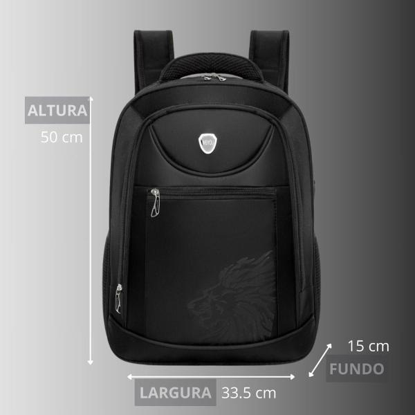 Imagem de Mochila Masculina Alta Qualidade Espaçosa Trabalho Viagem