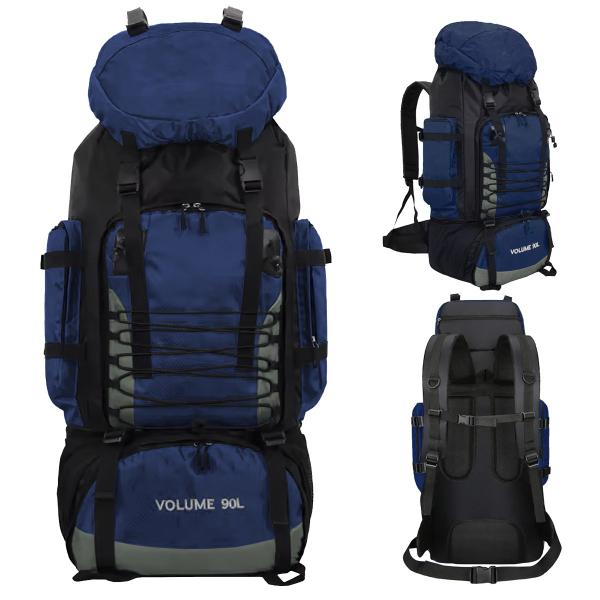 Imagem de Mochila Masculina Bolsa Viagem Trilhas Camping 90L Grande Ultra leve