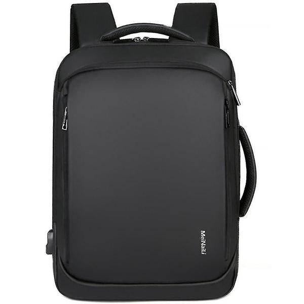 Imagem de Mochila Masculina Casual com Carregamento USB - Ideal para Viagem e Trabalho