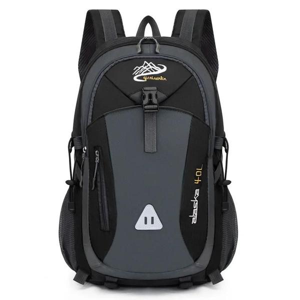 Imagem de Mochila Masculina de Nylon à Prova d'Água para Viagem, Caminhada e Acampamento