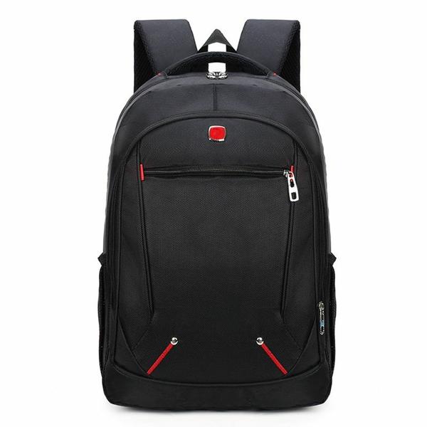 Imagem de Mochila Masculina Escolar Feminina Bolsa Notebook Reforçada Preta BL-602