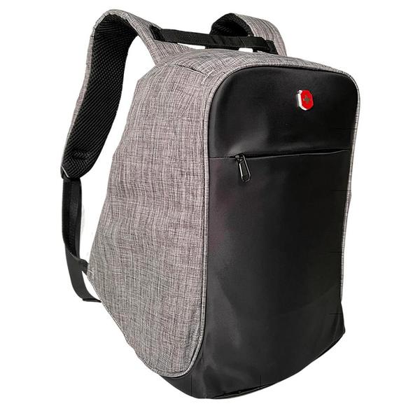 Mochila Masculina Executiva Anti Furto Notebook Cabo Usb Swissland Imagem de Mochila Masculina Executiva Anti Furto Notebook Cabo Usb Swissland