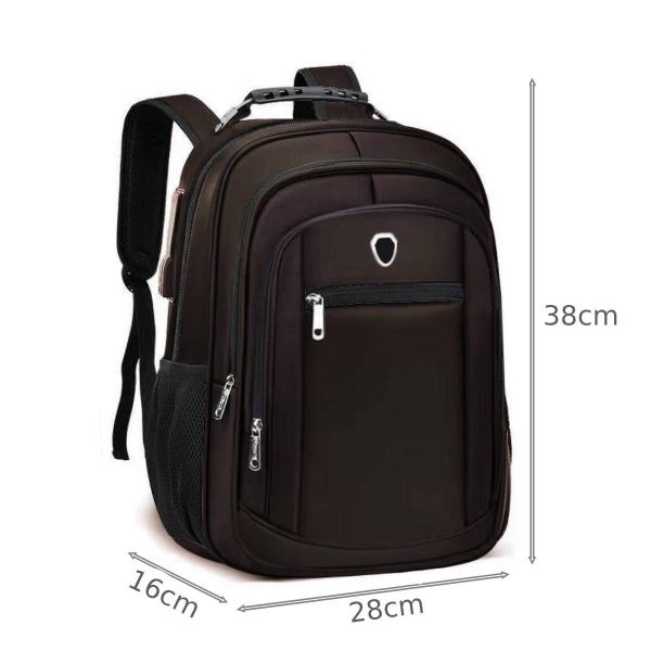 Imagem de Mochila Masculina Feminina Bolsa Escolar Faculdade Pequena Espaço Notebook Garrafa