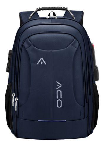 Imagem de Mochila Masculina Feminina Reforçada Notebook Resistente a Água Marcador de Bagagem