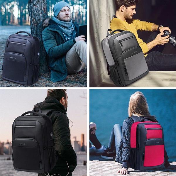 Imagem de Mochila Masculina Para Notebook Impermeável Acabamento Fino