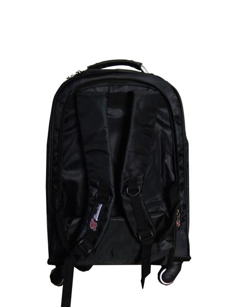 Imagem de Mochila Masculina Preta Notebook Rodinhas 360 Trabalho Bf15