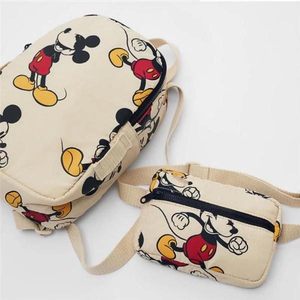 Imagem de Mochila Mickey Com Pochete Descartável- Unissex