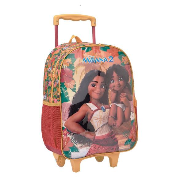 Imagem de Mochila Moana 2 Rodinhas Meninas Infantil Escolar