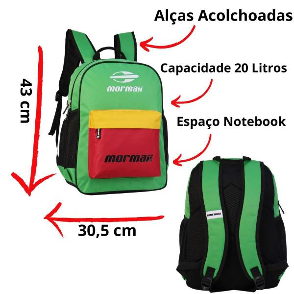 Imagem de Mochila Mormaii Casual 20 litros Reforçada porta Laptop