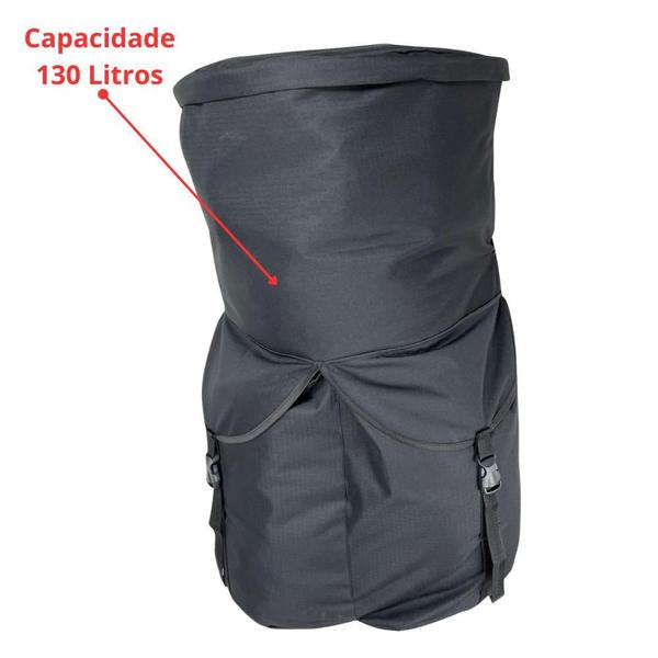 Imagem de Mochila Motoboy Grande 130 Litros Impermeável Cargueiro Bag